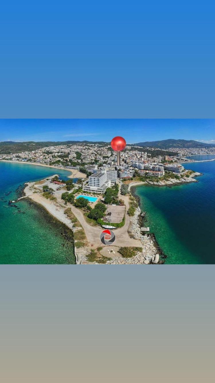 Αpartments Anna Deluxe Lägenhet Kavala Exteriör bild