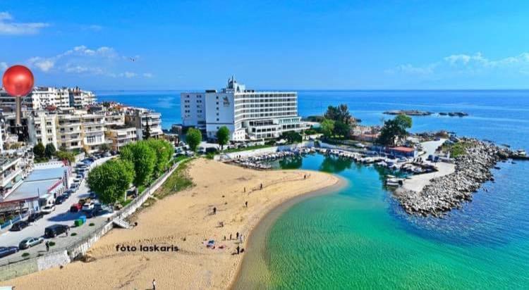Αpartments Anna Deluxe Lägenhet Kavala Exteriör bild