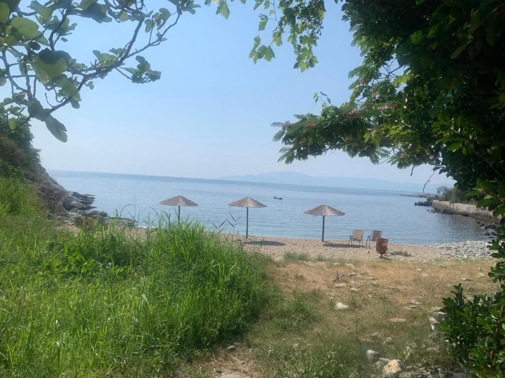 Αpartments Anna Deluxe Lägenhet Kavala Exteriör bild